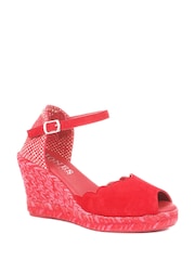 Jones Bootmaker Alejandra Espadrille Wedge Sandals - Image 2 of 5