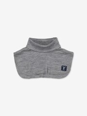 Polarn O. Pyret Grey Merino Wool Polo Neck Warmer - Image 2 of 2