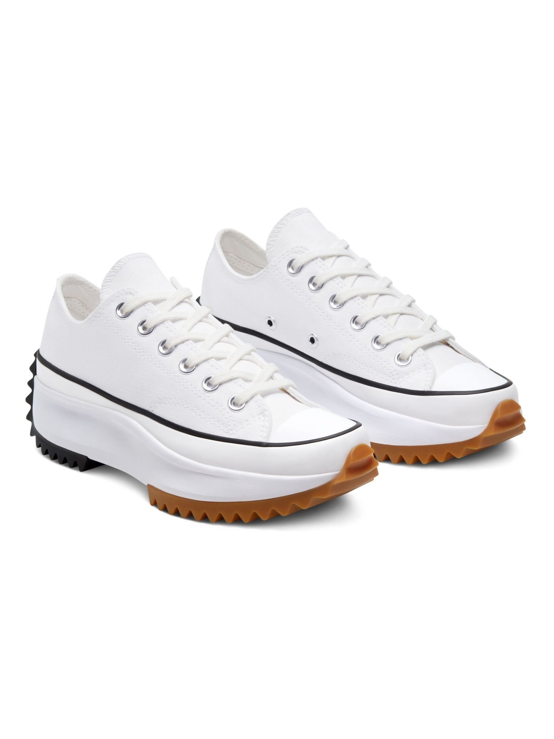 Women's white run star hike converse store