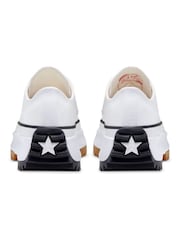 Converse White Run Star Hike Low Trainers - Image 5 of 9