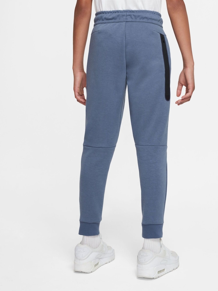 Nike Blue Tech Fleece Joggers - Image 1 of 1 Nike Blue Tech Fleece Joggers - Image 1 of 1