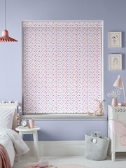 Voyage Blossom Pink Blackout Dotty Made To Measure Roller Blind - Image 2 of 6