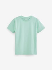 Green Mint Regular Fit Short Sleeve 100% Cotton T-Shirt (3-16yrs) - Image 1 of 2