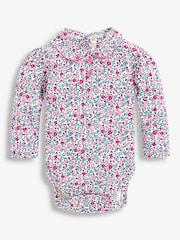 JoJo Maman Bébé Ditsy Floral Peter Pan Body - Image 4 of 4