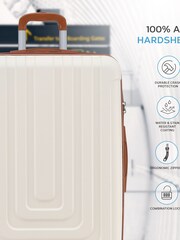 Flight Knight Medium Hardcase Lightweight Check In Suitcase With 4 Wheels - Image 2 of 6