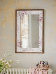 Shabby Chic Pink Ambrosia Mirror - Image 1 of 2