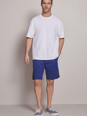 Blau - Stretch-Chinoshorts - Bild 7 von 9