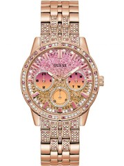 Guess Ladies Pink Cascade Night Life Watch - Image 1 of 10