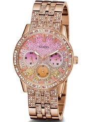 Guess Ladies Pink Cascade Night Life Watch - Image 3 of 10