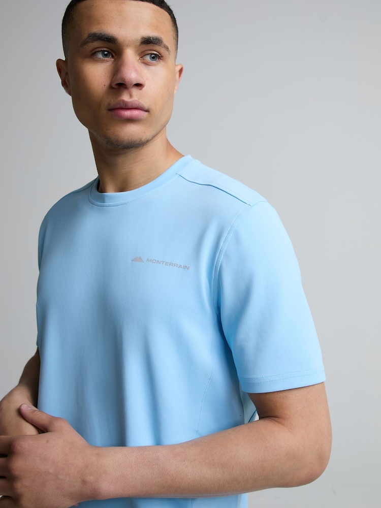 Monterrain Blue Form T-Shirt - Image 5 of 5 Monterrain Blue Form T-Shirt - Image 5 of 5