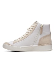 Clarks White Clarks Combi CraftCup Rise Boots - Image 4 of 9