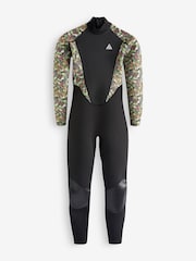 Ditsy Print Full Length 2.8mm Neoprene Wetsuit - Image 6 of 7