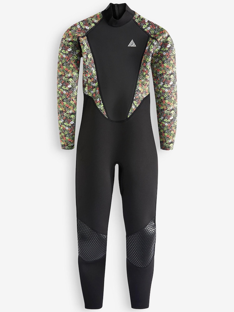 Ditsy Print Full Length 2.8mm Neoprene Wetsuit - Image 7 of 7