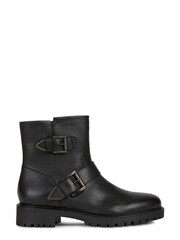 Noir Bottes/Bottines Geox Hoara pour femme - Image 1 of 6