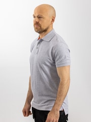 Helly Hansen Grey 100% Cotton Oxford Polo Shirt - Image 3 of 7