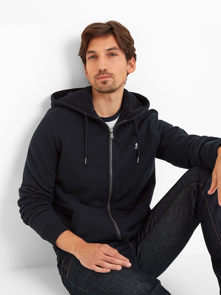 Tog 24 Blue Timble Sherpa Lined Hoodie - Image 4 of 8