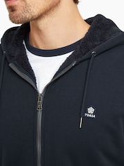 Tog 24 Blue Timble Sherpa Lined Hoodie - Image 5 of 8