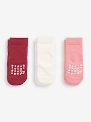 Beerenrosa - Jojo Maman Bébé Extradicke Socken im 3er-Pack - Bild 1 von 2
