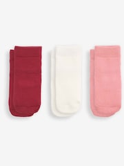 Beerenrosa - Jojo Maman Bébé Extradicke Socken im 3er-Pack - Bild 2 von 2