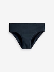 Black Textured Bikini (3-16yrs) - Image 7 of 9