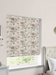Laura Ashley Purple Maryam Made To Measure Roman Blinds - Image 5 of 6