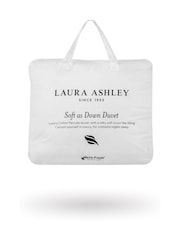 Laura Ashley White Premium Duck Feather and 13.5 Tog Down Duvet - Image 5 of 5