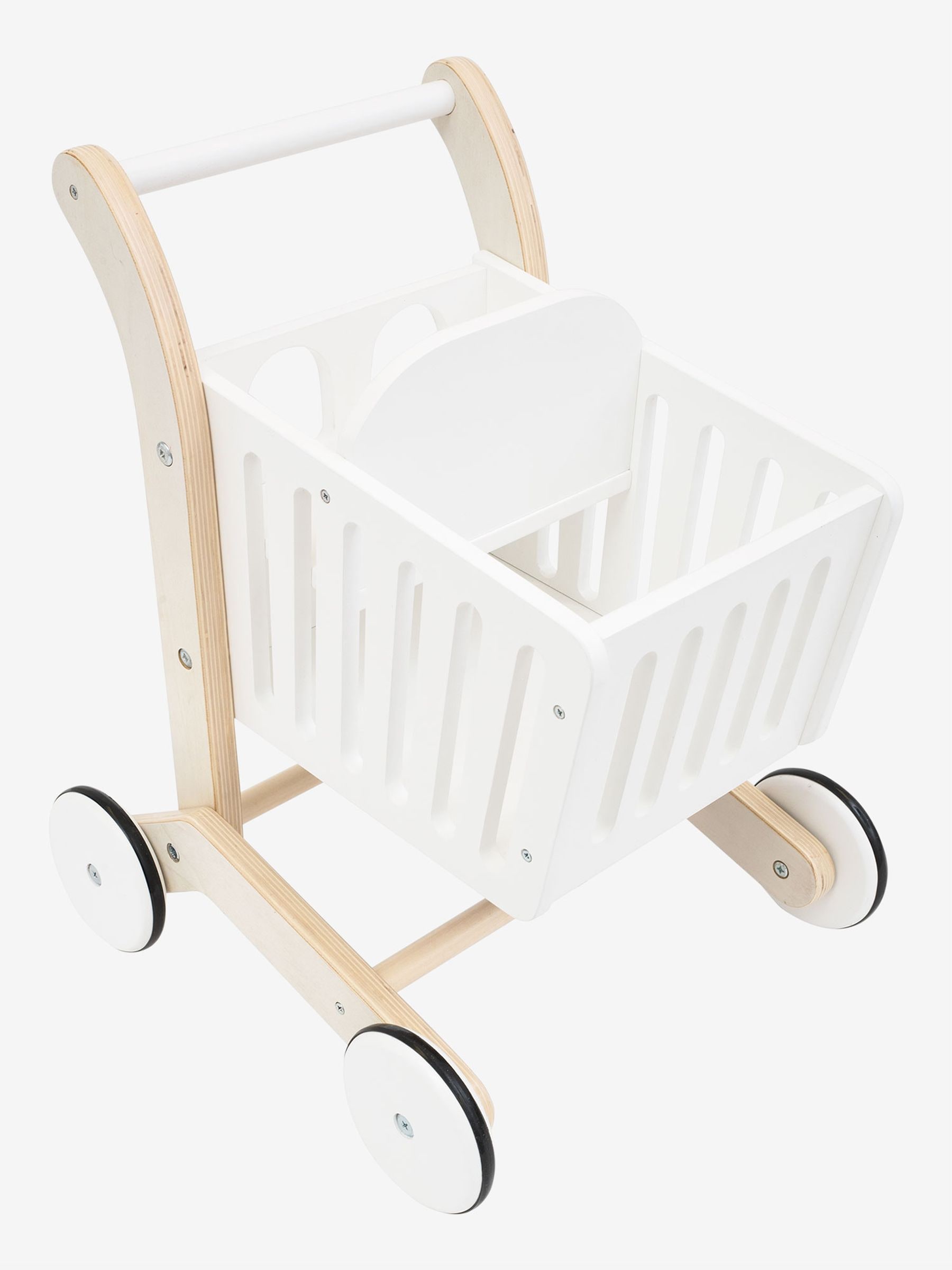 Buy JoJo Maman Bebe Wooden Shopping Trolley from Next Ireland