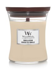 Woodwick Cream Medium Hourglass Bean Candle - Image 2 of 2