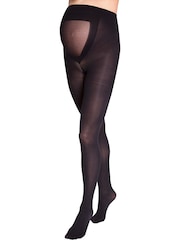 JoJo Maman Bébé Black 100 Denier Ultimate Maternity Support Tights - Image 2 of 2