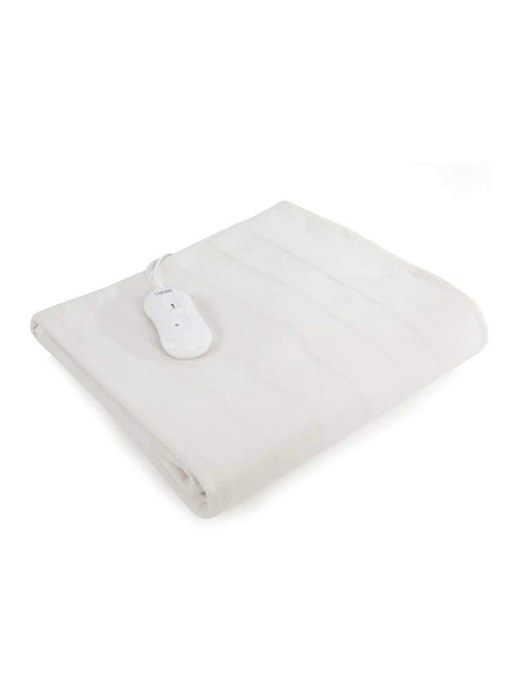 Carmen White Single Fitted Heated Under Blanket - Image 1 of 3