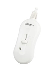 Carmen White Single Fitted Heated Under Blanket - Image 2 of 3