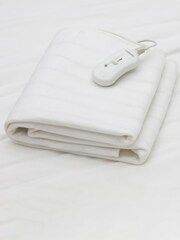 Carmen White Single Fitted Heated Under Blanket - Image 3 of 3