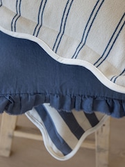Ellenvale Interiors Set of 3 Blue The Boucle Combination Cushion Covers - Image 2 of 6