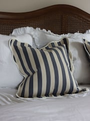 Ellenvale Interiors Set of 3 Blue The Boucle Combination Cushion Covers - Image 5 of 6