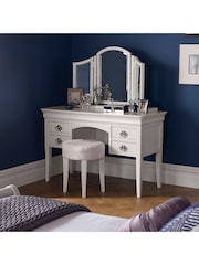 Bentley Designs White Chantilly Dressing Table - Image 1 of 4