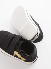 Batman Black Standard Fit (F) Strap Touch Fastening Shoes - Image 3 of 5