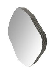 Libra Dark Brown Large Organic Curved Mirror - Image 3 of 4