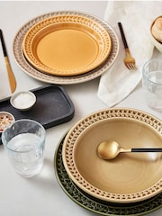 Portmeirion Green Botanic Garden Set of 4 Harmony Dinner Plates - Image 3 of 4