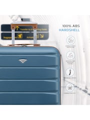 Flight Knight 56x45x25cm EasyJet Overhead 4 Wheel ABS Hard Case Cabin Carry On Hand Luggage - Image 4 of 7