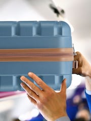 Flight Knight 56x45x25cm EasyJet Overhead 4 Wheel ABS Hard Case Cabin Carry On Hand Luggage - Image 5 of 7