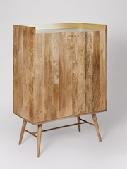 Swoon Natural Fresco Bar Cabinet - Image 3 of 6