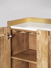 Swoon Natural Fresco Bar Cabinet - Image 5 of 6