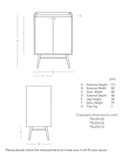 Swoon Natural Fresco Bar Cabinet - Image 6 of 6