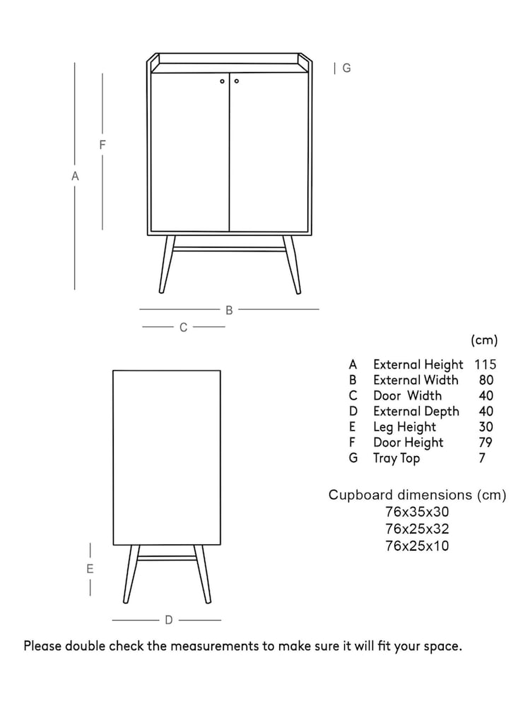 Swoon Natural Fresco Bar Cabinet - Image 6 of 6