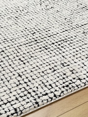 LIVABLISS Black Freud Modern High Pile Rug - Image 4 of 6
