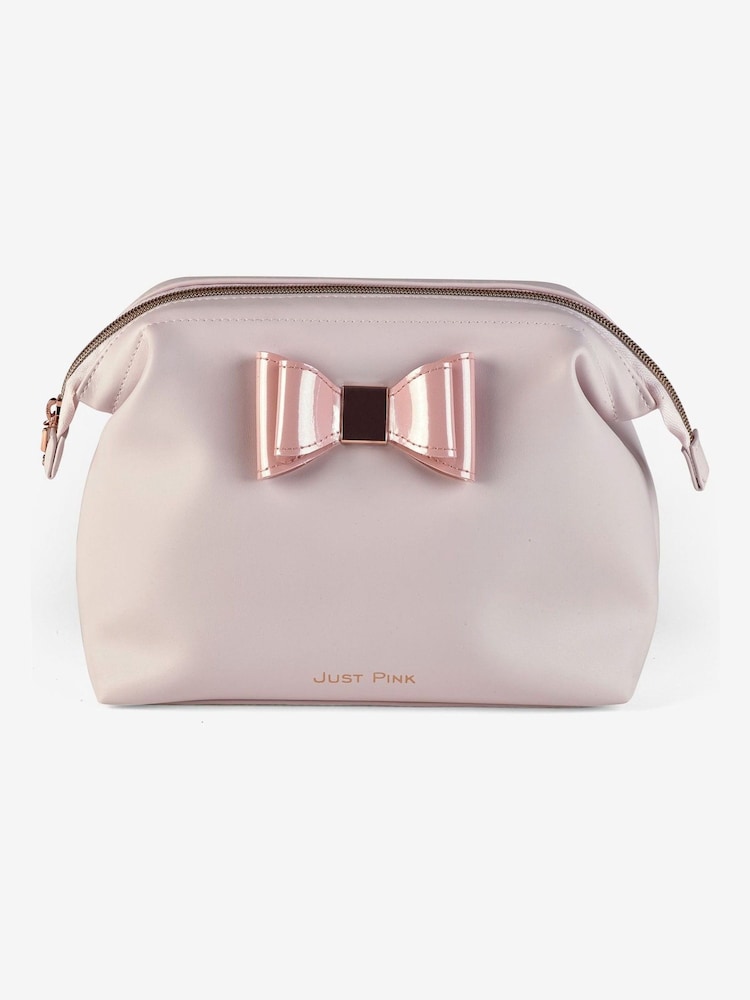 Just Pink Slouch Make-Up Bag - Image 8 of 8