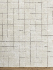 LIVABLISS White Cascade Textured Modern High Pile Rug - Image 5 of 7