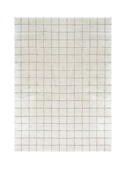 LIVABLISS White Cascade Textured Modern High Pile Rug - Image 7 of 7