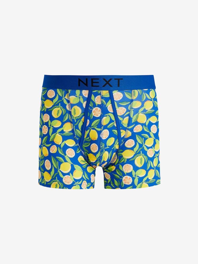 Fruit Print 4 pack A-Front Boxers - Image 6 of 7