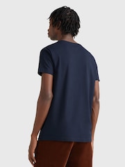 Темно-синий - Tommy Hilfiger Slim Fit Core Stretch Crew Neck T-Shirt - Image 2 of 4